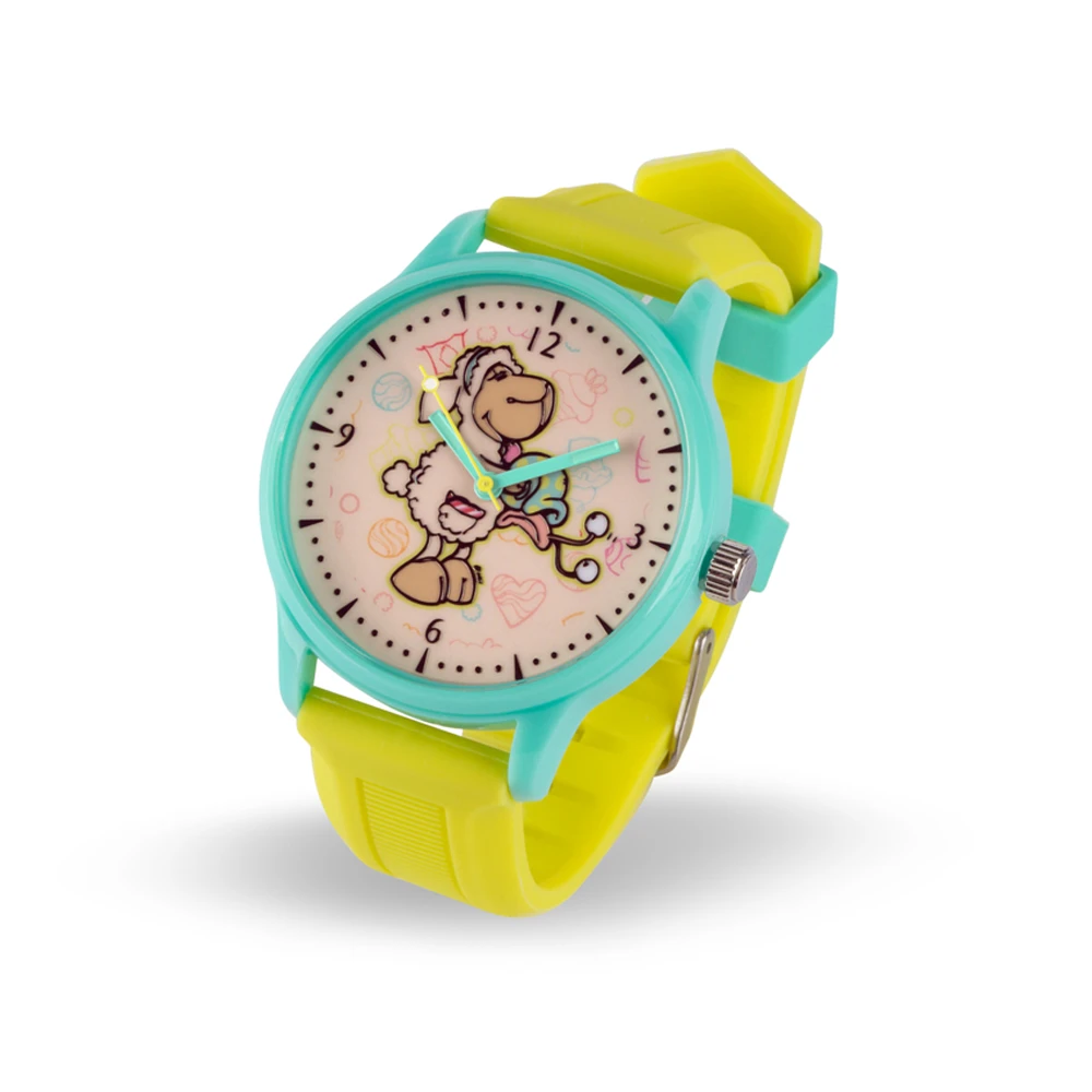 Nici 14101 Armbanduhr Jolly Mäh Schaf Jolly Candy Gelb - Türkis In Geschenkdose 3 Nici 14101 Armbanduhr Jolly Mäh Schaf Jolly Candy Gelb - Türkis In Geschenkdose