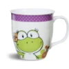 Nici 35452 Tasse Frosch Green Lilly Weiß Porzellan Kaffeetasse Teetasse -Donau - Zwerge 35452 2048x1636