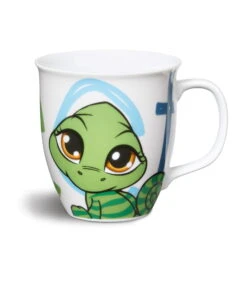 Nici 35681 Tasse Chamäleon Sweet Hearts Porzellan Kaffeetasse Teetasse