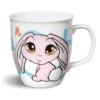 Nici 35683 Porzellantasse Sweet Hearts Hase Häschen Kaffeetasse Teetasse -Donau - Zwerge 35682pt