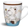 Nici 36988 Tasse Classic Bear Bär Creme Mit Hummel / Biene 8x10cm Porzellan -Donau - Zwerge 36988 me