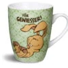 Nici 37224 Porzellantasse Hase Ralf Rabbit Für Genießer Kaffetasse Teetasse -Donau - Zwerge 37224 2048x1861