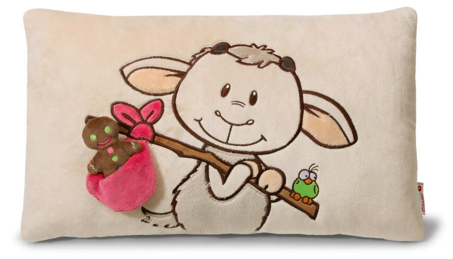 Nici 37620 Kissen Zicklein Hänsel + 2D Lebkuchenmann 43x25cm Plüsch Fairy Tales 3 Nici 37620 Kissen Zicklein Hänsel + 2D Lebkuchenmann 43x25cm Plüsch Fairy Tales