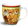 Nici 40258 PorzellanTasse Wild Friends Affe Nardu, Löwe, Tiger 9,5x10cm -Donau - Zwerge 40258 2048x1780