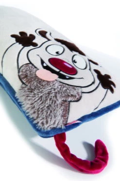 Nici 40530 Kissen Opossum Bakaboo Rechteckig 43x25cm Plüsch Wild Friends 31 -Donau - Zwerge 40530 000 Detail 01 2 me