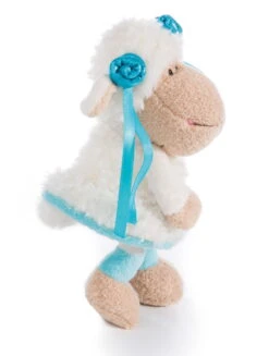 Nici 40853 Schaf Jolly Summer Mit Blauen Schleifchen Ca 20cm Plüsch Kuscheltier -Donau - Zwerge 40853 ansicht 01 1547x2048
