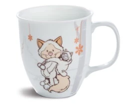 Nici 40947 Porzellan-Tasse Schneekatze Mädchen Kaffeetasse Teetasse -Donau - Zwerge 40947 000 HA 01 2048x1797