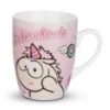 Nici 41953 Tasse Zuckerschnecke Porzellan Kaffeetasse Einhorn Theodor & Friends -Donau - Zwerge 41953 01 HA Frei 2048x2013