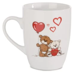 Nici 42621 Tasse Love Bear Bären Mit Herz Liebe You & Me For Ever Porzellan -Donau - Zwerge 42621 02 ZA 2048x2024