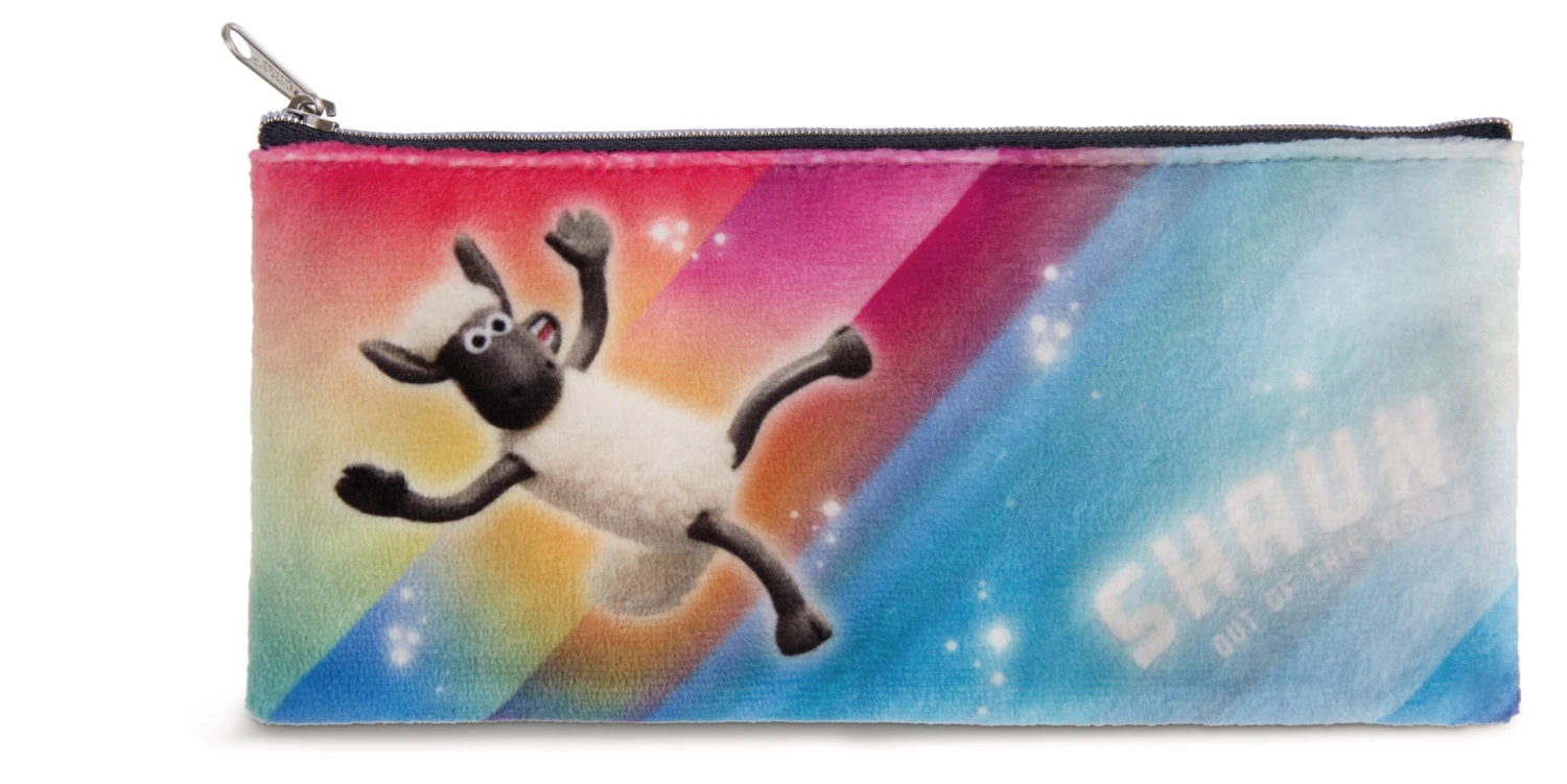 Nici 44344 Schlampermäppchen Shaun Das Schaf Ufo-Alarm Plüsch 10x21cm 3 Nici 44344 Schlampermäppchen Shaun Das Schaf Ufo-Alarm Plüsch 10x21cm