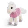 Nici 44895 Weißes Pferd White Peach Stehend Mit Satteldecke 16cm Plüsch -Donau - Zwerge 44895 01 HA Frei me