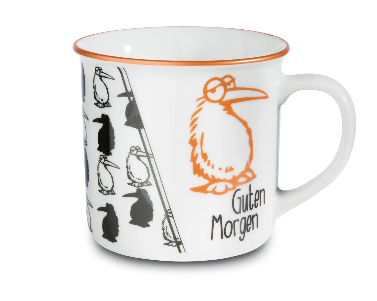 Nici 45027 Porzellantasse Metallic Kiwi Laufvogel Billy Ray "Guten Morgen" 3 Nici 45027 Porzellantasse Metallic Kiwi Laufvogel Billy Ray "Guten Morgen"