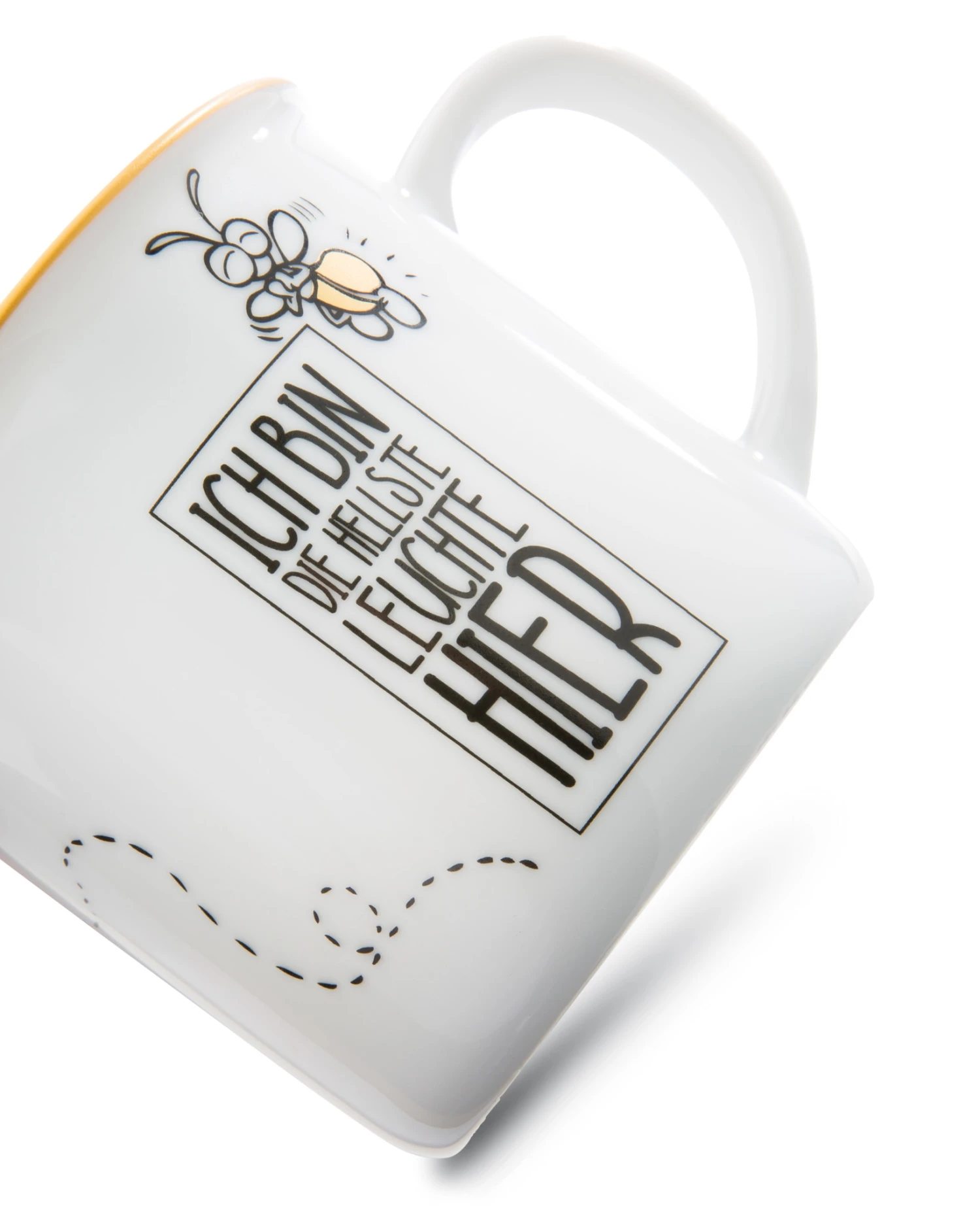 Nici 45031 Porzellantasse Glowing Ringo Ich Bin Die Hellste Leuchte Hier 4 Nici 45031 Porzellantasse Glowing Ringo Ich Bin Die Hellste Leuchte Hier – Bild 2