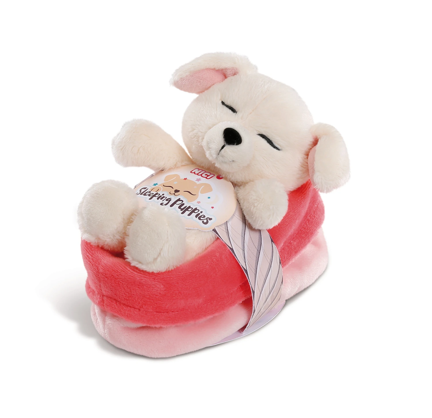 Nici 45370 Sleeping Puppies Schlafendes Hundebaby Im Körbchen 12cm Creme 3 Nici 45370 Sleeping Puppies Schlafendes Hundebaby Im Körbchen 12cm Creme