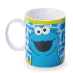 Nici 47252 PorzellanTasse Krümelmonster Yummy Cookie In Geschenkverpackung 350ml -Donau - Zwerge 47252 02 ZA Frei 2368x2368