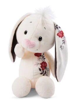 Nici 47478 Love Hase Forever In My Heart 50cm Romantisch Mit Blumendruck Plüsch