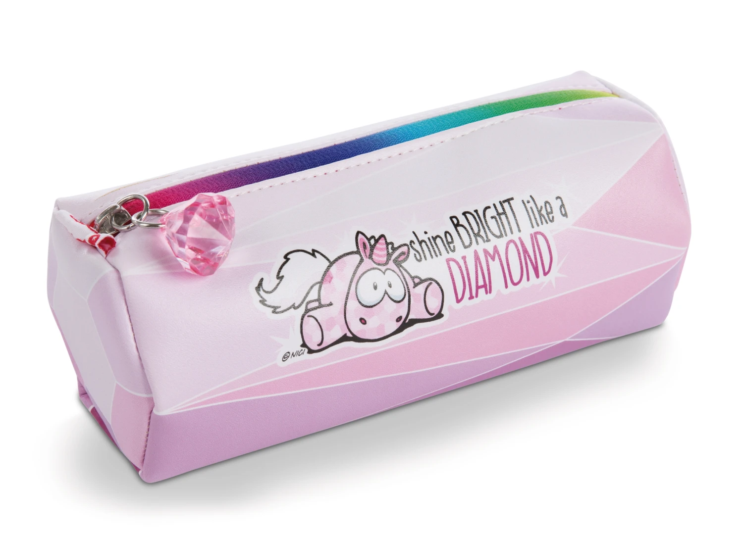 Nici 47641 Stiftemäppchen Schlamper Einhorn Pink Diamond "shine Bright" Bunt 3 Nici 47641 Stiftemäppchen Schlamper Einhorn Pink Diamond "shine Bright" Bunt