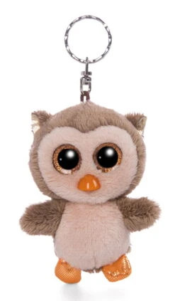 Nici 47693 Schlüsselanhänger Glubschis Forest Eule Twila 9cm Plüsch GREEN