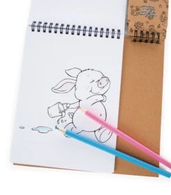 Nici 47804 Malblock & Buntstifte Im Set Farm Friends Kreativbuch Bauernhof -Donau - Zwerge 47804 05 ZA Frei 1803x2048