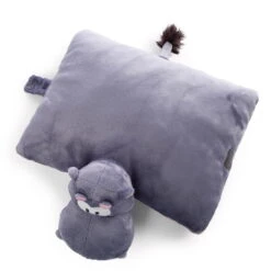 Nici 47983 Kuscheltierkissen 2in1 Nilpferd DJ Nilbert 40x30cm Wild Friends GREEN -Donau - Zwerge 47983 04 ZA Frei 2046x2048