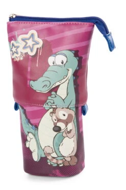 Nici 47984 Mäppchen Schlamper Verstellbar Krokodil & Nilpferd Wild Friends GREEN -Donau - Zwerge 47984 02 ZA Frei 1368x2048