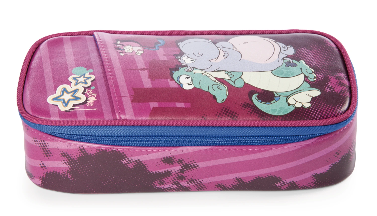 Nici 47985 Stiftmäppchen Krokodil & Nilpferd 21x10x6cm Wild Friends GREEN 4 Nici 47985 Stiftmäppchen Krokodil & Nilpferd 21x10x6cm Wild Friends GREEN – Bild 2