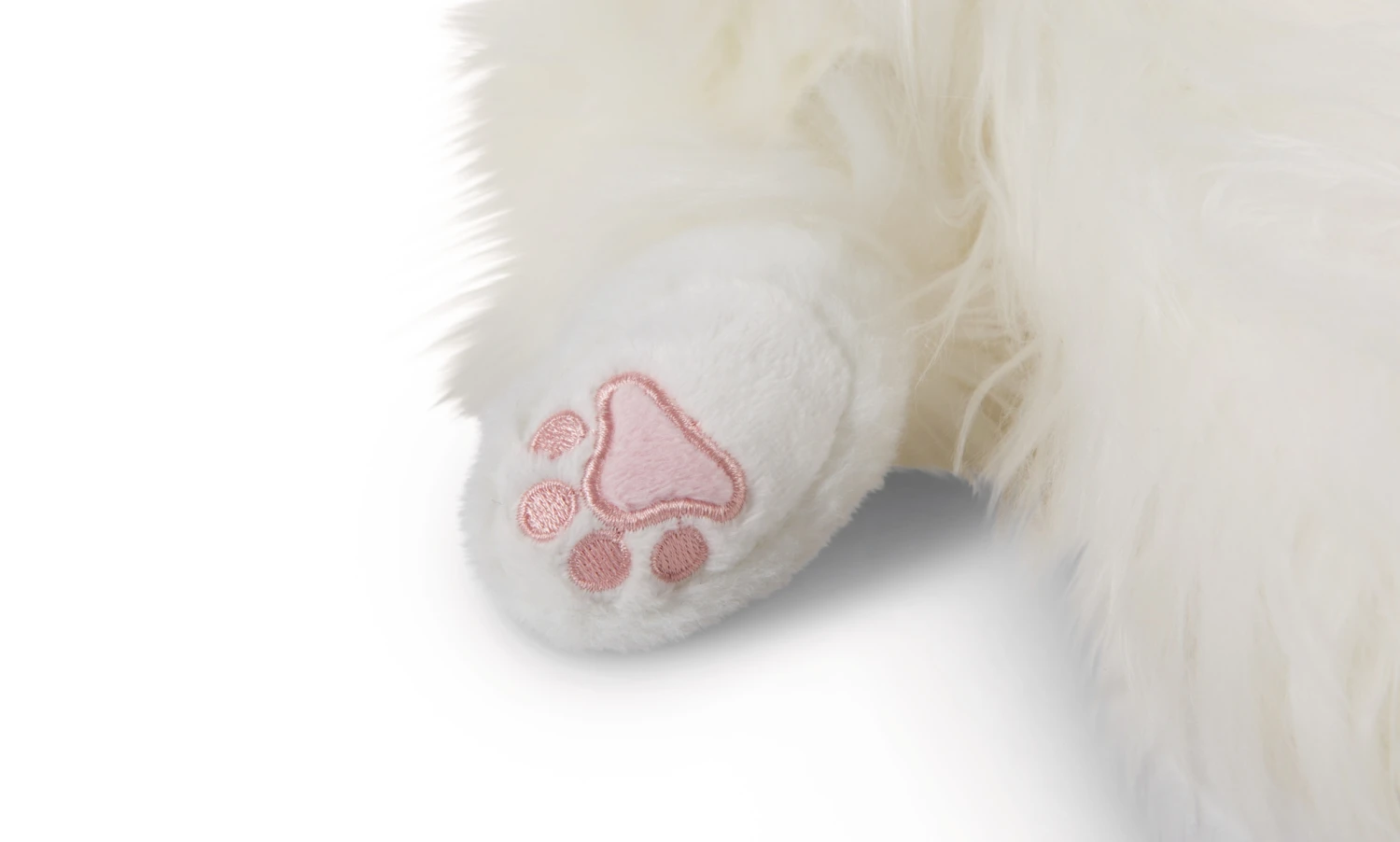 Nici 48099 Weisse Katze Meowlina 35cm Liegend Life Is Better With Cats 5 Nici 48099 Weisse Katze Meowlina 35cm Liegend Life Is Better With Cats – Bild 3