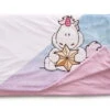 Nici 48170 Plüschdecke Einhorn Theodor Im Schneeanzug Ca 140x175cm GREEN -Donau - Zwerge 48170 04 ZA Frei 2048x1394
