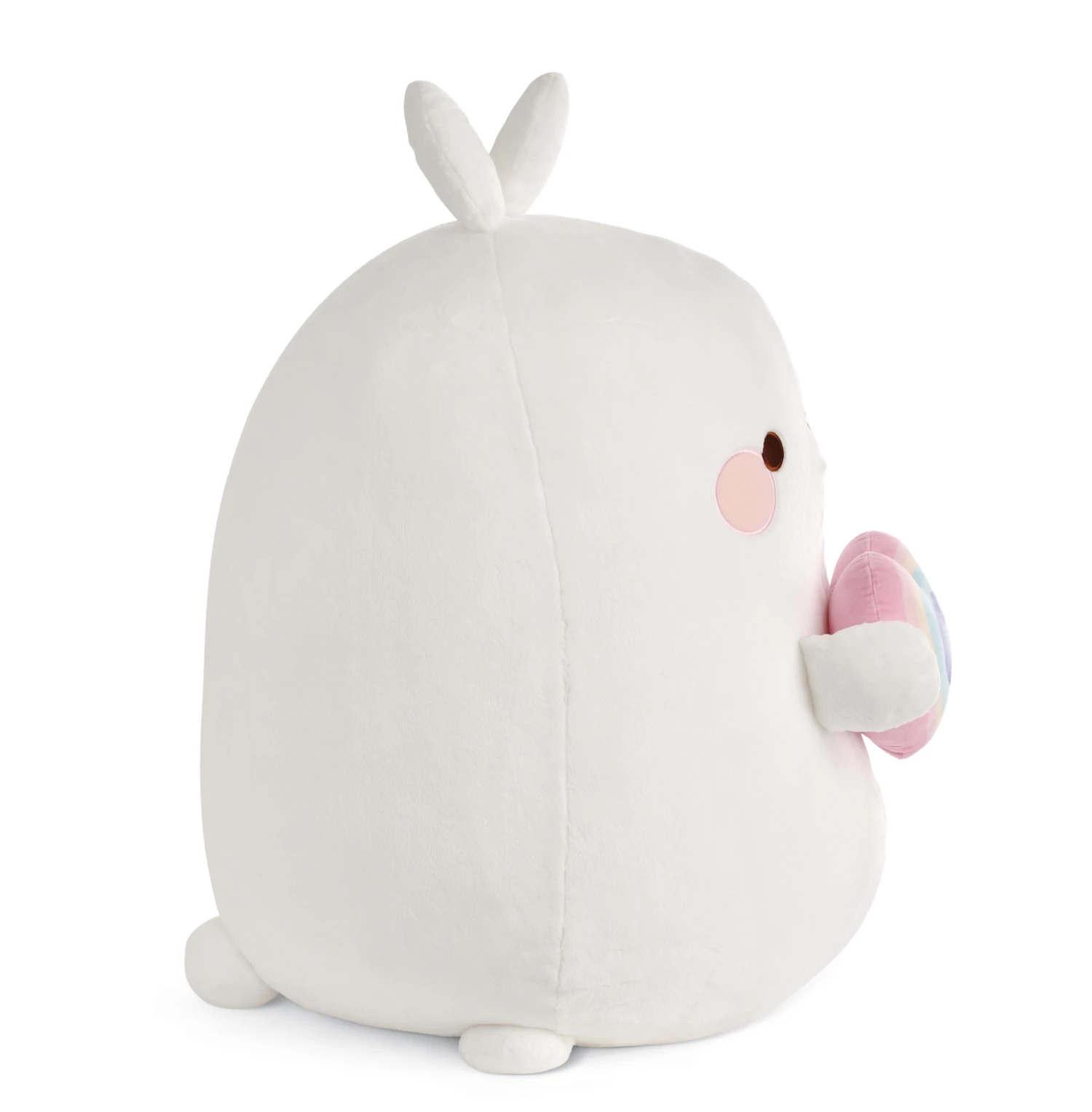Nici 48227 Molang Mit Regenbogenherz 80cm Stretch-Plüsch Kuscheltier Kawaii 4 Nici 48227 Molang Mit Regenbogenherz 80cm Stretch-Plüsch Kuscheltier Kawaii – Bild 2