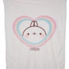 Nici 48229 Kuscheldecke Molang Mit Regenbogenherz 140x175cm Plüsch Kawaii 2 Nici 48229 Kuscheldecke Molang Mit Regenbogenherz 140x175cm Plüsch Kawaii -Donau - Zwerge 48229 01 HA Frei