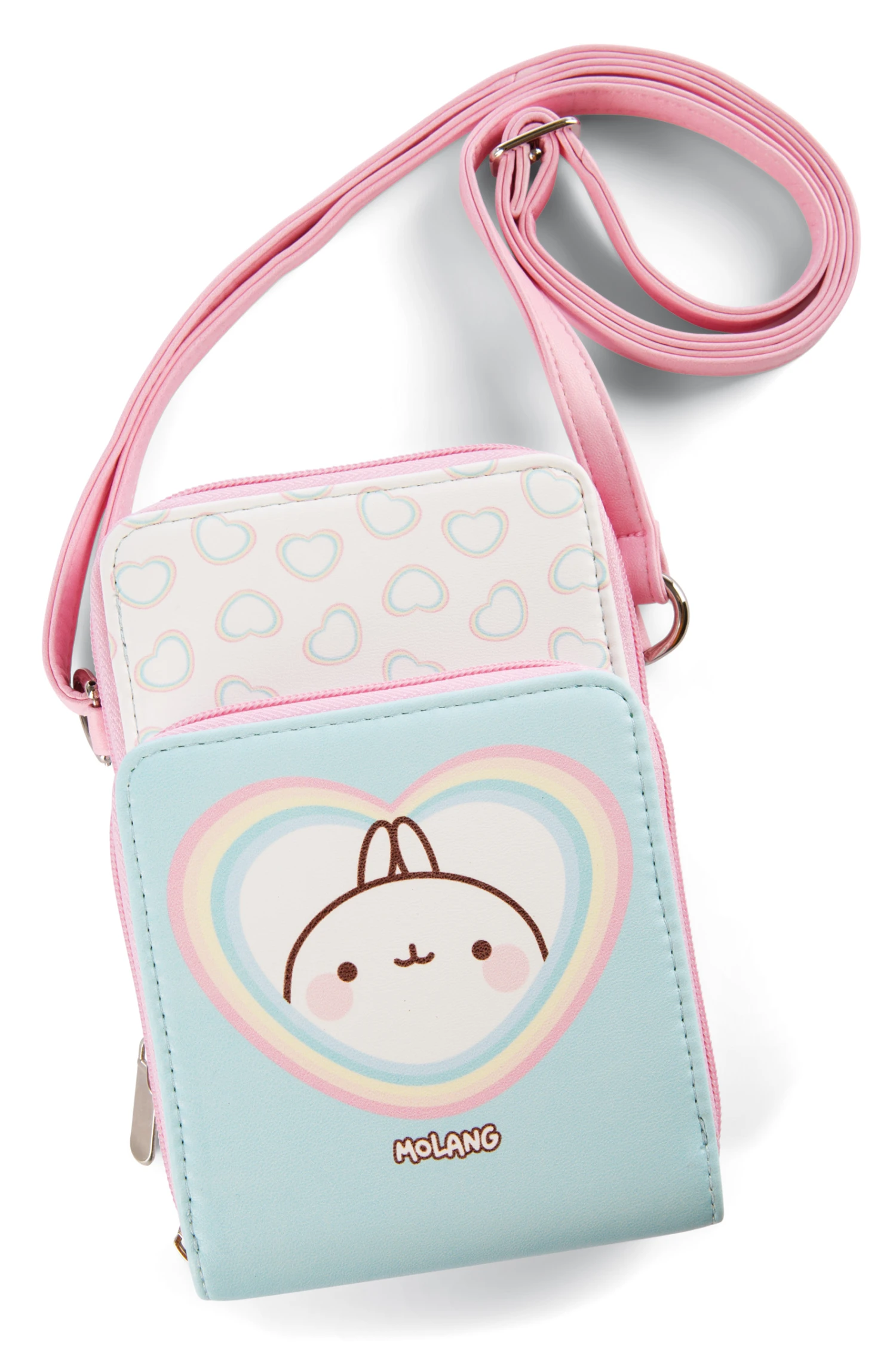 Nici 48230 Umhängetasche Schultertasche Molang Regenbogen 18,5cm Kawaii 3 Nici 48230 Umhängetasche Schultertasche Molang Regenbogen 18,5cm Kawaii