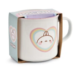 Nici 48234 Tasse Molang Regenbogen In Geschenkverpackung Porzellan 400ml Kawaii 9 Nici 48234 Tasse Molang Regenbogen In Geschenkverpackung Porzellan 400ml Kawaii -Donau - Zwerge 48235 01 HA Frei