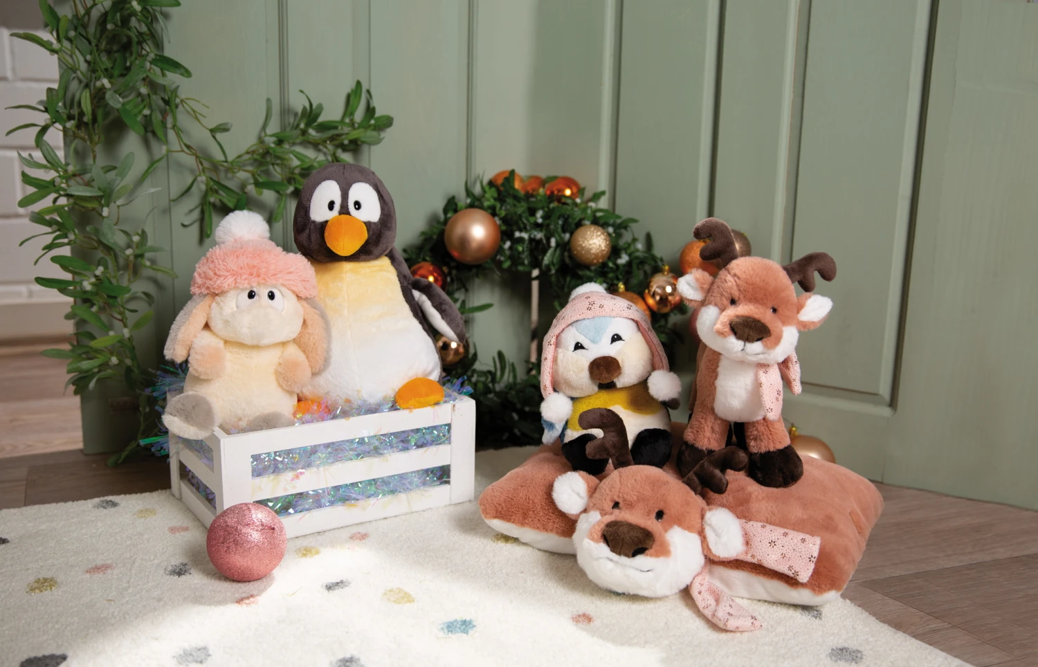 Nici 48335 Plüschdecke Rentier Jonte Ca. 140x175cm Winter Friends GREEN 9 Nici 48335 Plüschdecke Rentier Jonte Ca. 140x175cm Winter Friends GREEN – Bild 7