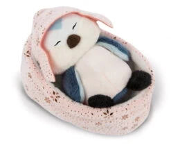 Nici 48355 Meise Andoli Schlafend Im Körbchen 12cm Plüsch Winter Friends GREEN