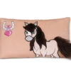 Nici 48381 Kissen Pony Loretta Rechteckig 43x25cm Plüsch Pferd Mystery Hearts -Donau - Zwerge 48381 01 HA Frei me