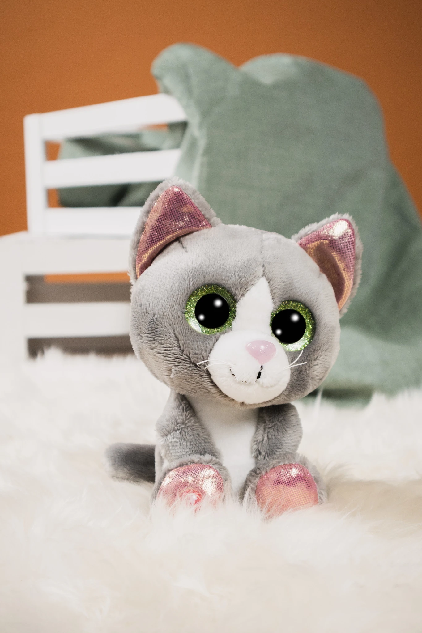 Nici 48697 GLUBSCHIS Katze Grau Felinja Ca 15cm Pet Edition GREEN Haustier 8 Nici 48697 GLUBSCHIS Katze Grau Felinja Ca 15cm Pet Edition GREEN Haustier – Bild 6