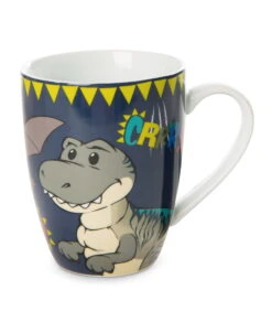 Nici 48822 Tasse Dinosaurier Dinos T-Rex Flugsaurier 310ml Mit Banderole 10x8cm -Donau - Zwerge 48822 02 ZA Frei 1734x2048