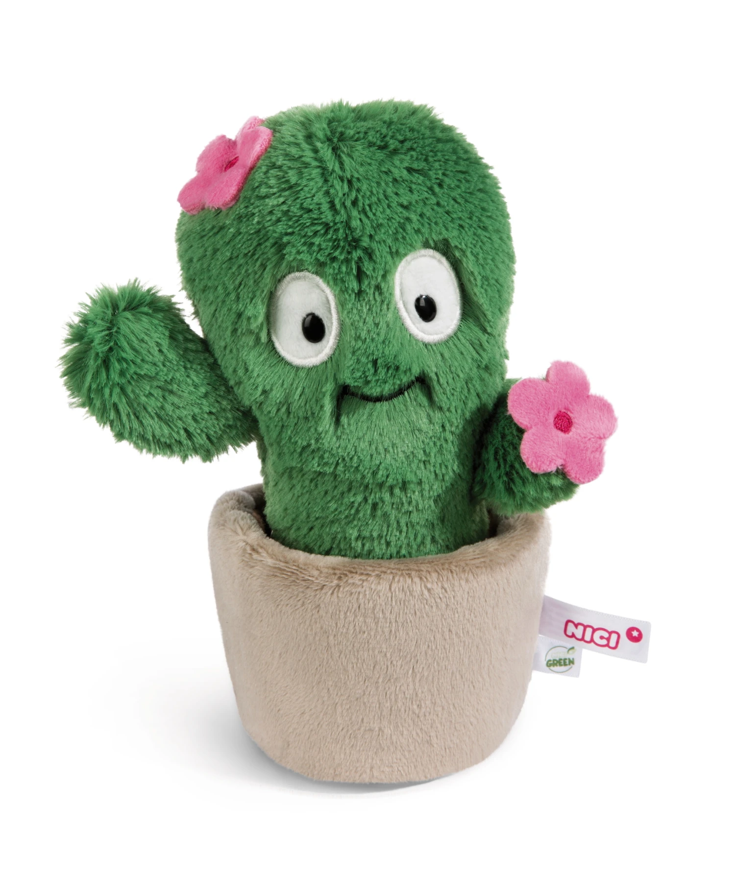 Nici 48941 Kaktus Pflanze Henriette 18cm Plüschfigur GREEN Funny Flowers 4 Nici 48941 Kaktus Pflanze Henriette 18cm Plüschfigur GREEN Funny Flowers – Bild 2