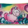 Nici 49109 Kissen Einhorn Midnight Floral & Glühwürmchen Glim Jim 43x25cm Plüsch -Donau - Zwerge 49109 01 HA Frei 2048x1318