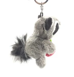 Nici 90792 Schlüsselanhänger Waschbär Rod Mit Apfel 10cm Plüsch Taiwan Limited -Donau - Zwerge 90792 6