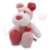 Nici 91076 Schnauzer Pink Mit Herz Ca 30cm Plüsch Schlenker Taiwan Limited -Donau - Zwerge 91076tw