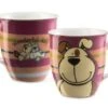 Nici 27609 Porzellantasse Hund Mischling Kaffeetasse Teetasse -Donau - Zwerge N27609