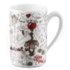 Nici 29657 Porzellantasse Affe Linda Monkey Love Kaffeetasse Teetasse -Donau - Zwerge N29657