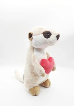 Nici 90551 Erdmännchen Mit Herz Meerkat 30cm Plüsch Kuscheltier Taiwan Limited -Donau - Zwerge Nici 90551 Erdmaennchen mit Herz Meerkat 30cm Pluesch Kuscheltier Taiwan Limited 2