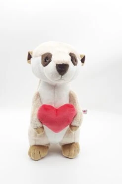 Nici 90551 Erdmännchen Mit Herz Meerkat 30cm Plüsch Kuscheltier Taiwan Limited -Donau - Zwerge Nici 90551 Erdmaennchen mit Herz Meerkat 30cm Pluesch Kuscheltier Taiwan Limited 5